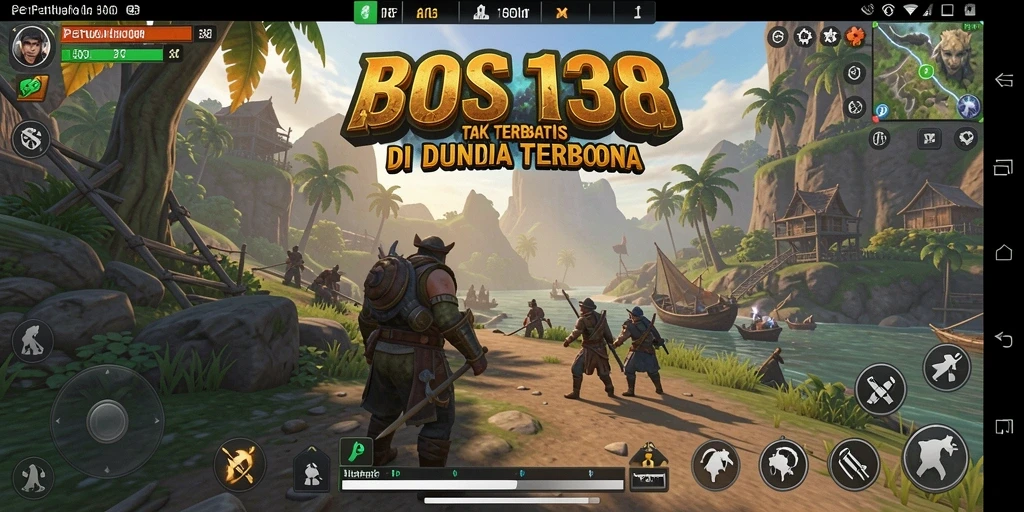 Gameplay seru dan interaktif dari BOS138 di dunia Open World.