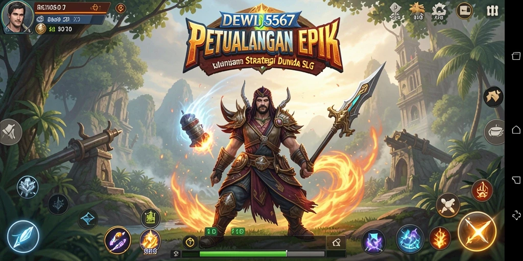 Screenshot gameplay DEWI567 menampilkan pertempuran seru dan strategi mendalam.