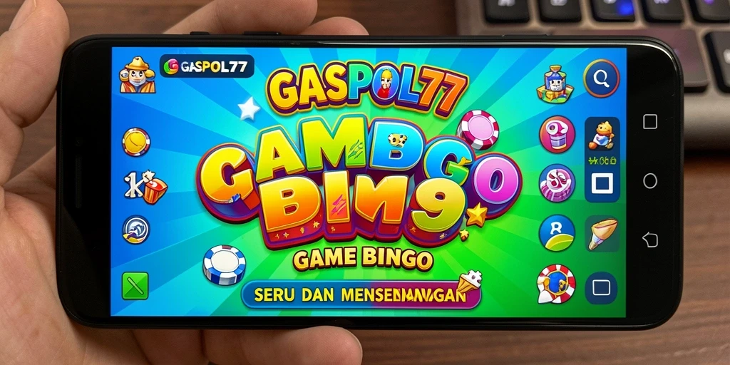 Tampilan gameplay seru dari GASPOL77 dengan elemen Bingo yang menarik.